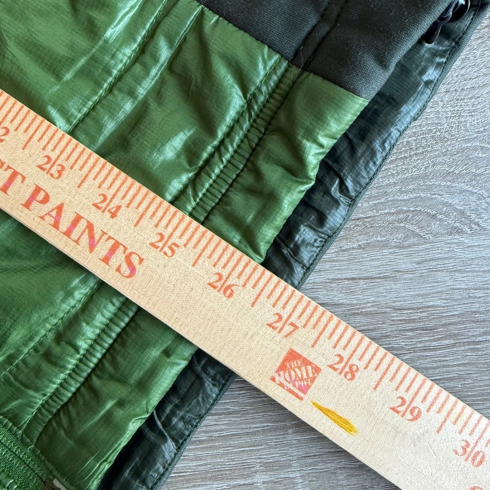 Mountain Hardwear Mens Green Hybrid Quilted Puffer Jacket OM4418 Medium - Picture 8 of 8